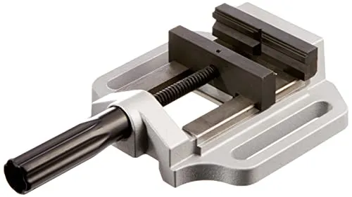 Bosch Accessories MS 100G Maschinenschraubstock - Schraubstock mit 100mm Backenbreite, ideal für sicheres Arbeiten mit Eisen- und Nichteisenmetallen. Ergonomische Griffe und stabile Aludruckguss-Konstruktion sorgen für Komfort und Zuverlässigkeit.