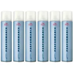 Wella Styling Performance Haarspray 6 X 500ml - Friseurexklusives Haarspray für langanhaltende Looks, das nicht verklebt und einfach auszubürsten ist. Ideal für atemberaubende Styles, die den ganzen Tag halten.