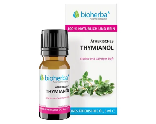 BIOHERBA R Pflege-Set Bioherba Ätherisches reines Thymianöl 5 ml