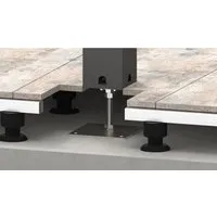 Biohort Höhenverstellbare Grundplatte für Pergola Dunkelgrau-Metallic - Ideal für unebene Untergründe: Die höhenverstellbare Grundplatte von Biohort gleicht Höhenunterschiede von 7,2 cm bis 23 cm aus und sorgt für eine stabile Basis Ihrer Pergola. Alle Montagekomponenten sind im Lieferumfang enthalten.