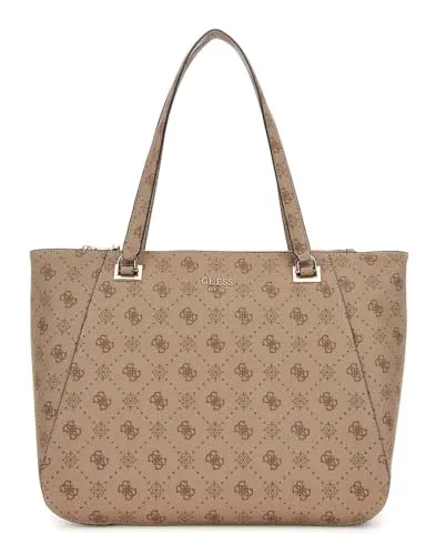 Guess Calebra Shopper - Damen - hellbraun TWLP9536024-LTL - Eleganter Guess Calebra Shopper aus hochwertigem Lederimitat im trendigen Latte-Ton, ideal für den täglichen Gebrauch und stilvolle Auftritte.