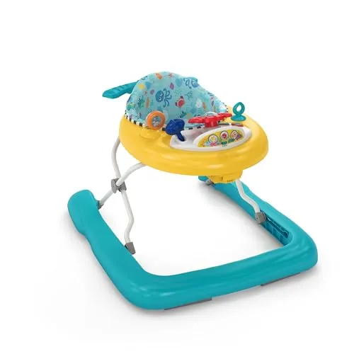 Baby Einstein Lauflernhilfe Dive & DiscoverTM 3-in-1 Submarine Walker - Lauflernwagen mit 3 Spielmöglichkeiten, fördert die Entwicklung von Feinmotorik und bietet Meeresgeräusche und Melodien für ein unterhaltsames Erlebnis. Ideal für Babys ab 6 Monaten.