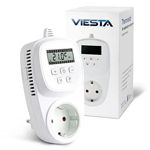 Produktbild VIESTA® TH12 Thermostatstecker – Smart Temperaturschalter für Steckdose 230V