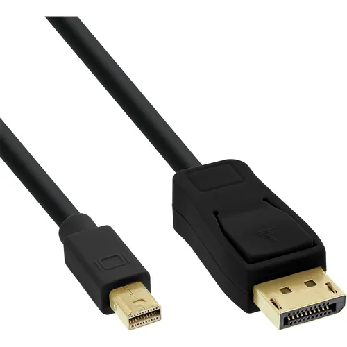 INLINE Mini DisplayPort OUT zu DisplayPort IN Kabel schwarz 1m