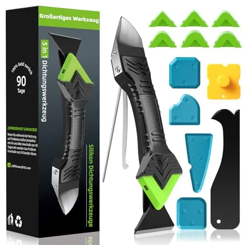 Silikonentferner 5-in-1 Set mit 6 austauschbaren Silikonpads