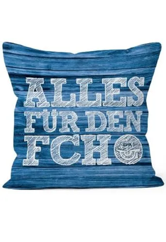 F.C. Hansa Rostock Deko-Kissen Alles für den FCH 40x40 cm