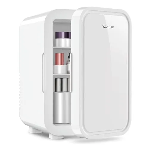 YASHE Mini-Kühlschrank 6 Liter – Tragbarer Thermoelektrischer Kühler
