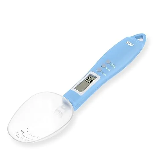 ADE Digitale Löffelwaage 0,1 g genau | präzise Küchenwaage bis 300 g | ideal zur Gewürzmessung