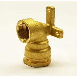 Messing Pe Rohr Verschraubung 20 Mm X 1/2 Zoll  Wandwinkel Wandbogen