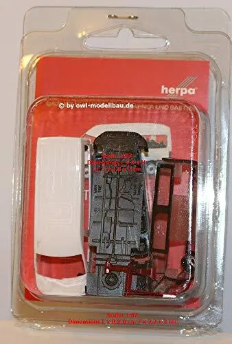 Herpa MiKi MAN TGE Bus  weiß