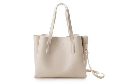Shopper Tasche Einkaufstasche Bag Creme – Stilvolle Top-Griff-Tasche - Abteilung: Damen, Außenfarbe: Creme, robustes Material aus 100 % Polyvinylleder, ideal für den täglichen Einkauf oder als modisches Accessoire.