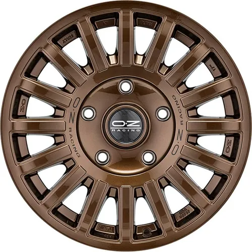 OZ Rally Raid gloss bronze 8x17