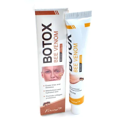 Bee Venom Anti-Falten-Creme mit Bienengift & Hyaluronsäure - Hochwertige Anti-Falten-Creme mit Bienengift und Hyaluronsäure, speziell für die Gesichtspflege. Ideal für alle Hauttypen, hilft bei der Hautstraffung und sorgt für ein erfrischtes Hautbild.
