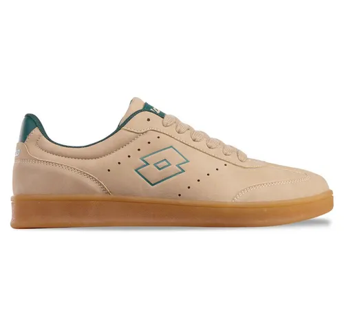 Lotto Sneaker Gr. 38 in Beige-Green - Sportliche Sneaker von Lotto mit honigfarbener Sohle, ideal für einen lässigen Streetstyle. Robuste Verarbeitung und pflegeleicht, perfekt für den Alltag.