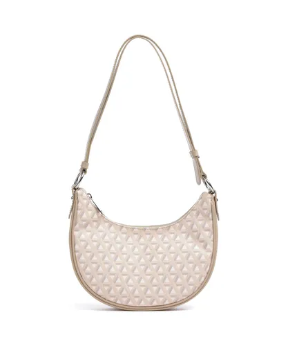 Lancaster Ikon Schultertasche 25 cm beige von Lancaster