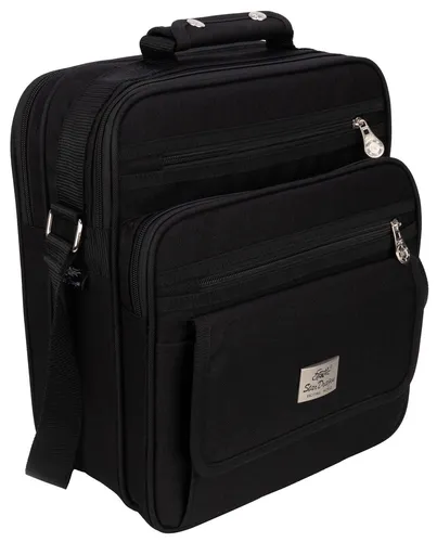 XL Tasche Arbeitstasche Umhängetasche Flugbegleiter Herrentasche Schwarz