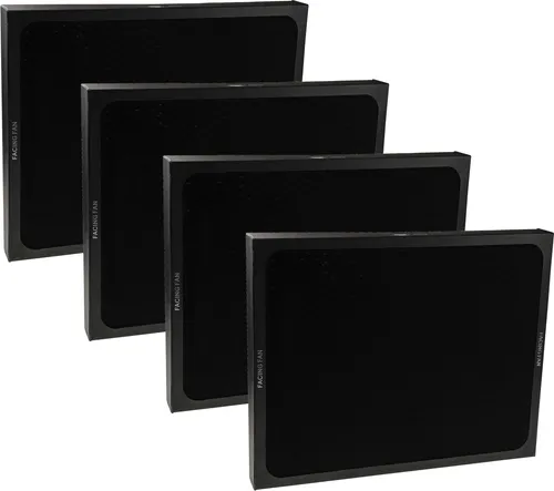 vhbw 4x Luftilter kompatibel mit Blueair Classic 270E Slim, 280i, 250E, 270E, 270, 303 Luftreiniger - Kombifilter Partikel + Aktivkohle