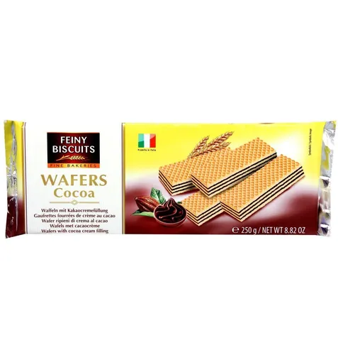 Feiny Biscout Wafle Czekoladowe  250 g GUNZ