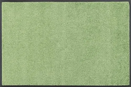 wash+dry Fußmatte Lime Lagoon 40x60cm - Waschbar & Rutschfest - Fußmatte für Innen- und Außenbereich, mit rutschfestem Nitrilgummi-Rücken und waschbar bis 60 Grad. Ideal für Allergiker und Tierbesitzer, produziert in Europa.