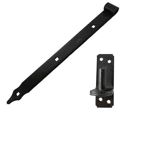 BooGardi Ladenband mit Kloben schwarz · 300 mm / 400mm / 500mm / 600mm