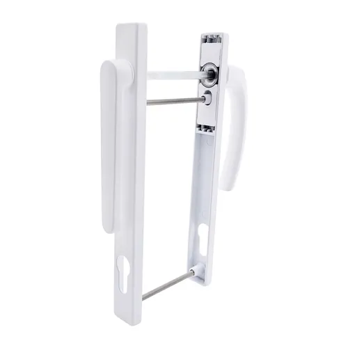 Winkhaus Griffgarnitur RR - Rollladenfenstertür in Weiß - Fensterbeschläge & -schlösser, pulverbeschichtet und langlebig, ideal für Aluminium, Holz und Kunststofffenster, mit komfortabler Innen- und Außengriffbedienung.