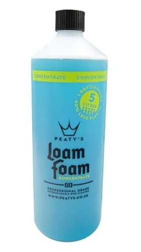 Peaty's Loam Foam Bike Cleaner Konzentrat 1 Liter - Fahrrad-Pflegemittel, leistungsstarkes Konzentrat sorgt für eine gründliche Reinigung und Pflege deines Bikes.