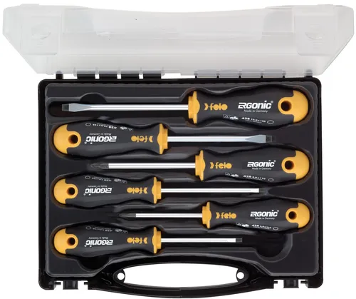 Felo Schraubendreher Koffer 6-teilig ERGONIC 400 SL | PH