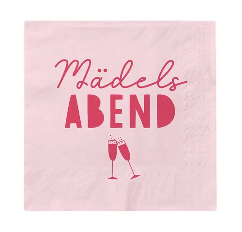 Grafik Werkstatt Papierserviette Grafik-Werkstatt Cocktail-Servietten, Farben auf Wasserbasis, Chlorfrei gebleichtes Papier