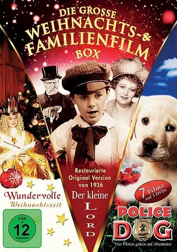 Die große Weihnachts- & Familienfilmbox DVD  *NEU*OVP*