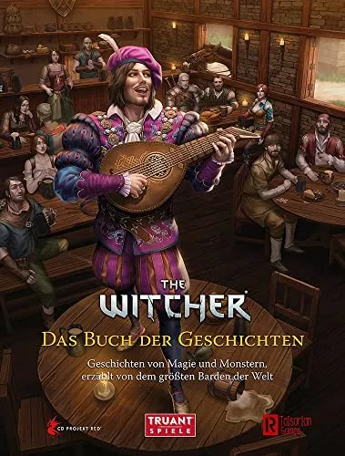 Witcher - Das Buch der Geschichten - Unterhaltungsliteratur mit fesselnden Erzählungen aus dem Witcher-Universum, ideal für Fantasy-Fans und Liebhaber von Abenteuerromanen.