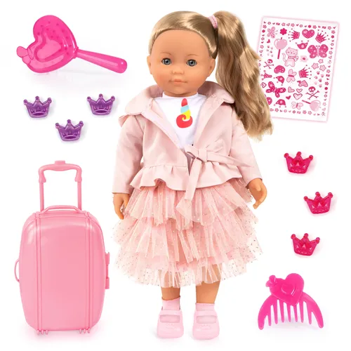 Bayer Design 94637AN Charlene Puppe interaktiv mit Haaren