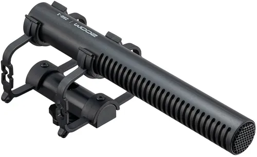 Zoom ZSG-1 Direktionales Richtmikrofon für Kameras und Smartphones - Mikrofon für Kameras und Smartphones, verbessert den Klang von Video-Aufnahmen für Social Media und kann direkt im Blitzschuh montiert werden.