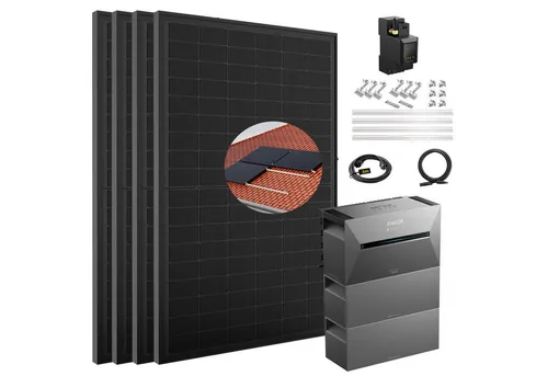 SolarMars Balkonkraftwerk mit Speicher 2000W Anker Solix - Balkonkraftwerk mit 2000 W, intelligenter KI zur dynamischen Überwachung und optionalem Erweiterungsakku für maximale Effizienz und Kosteneinsparungen.