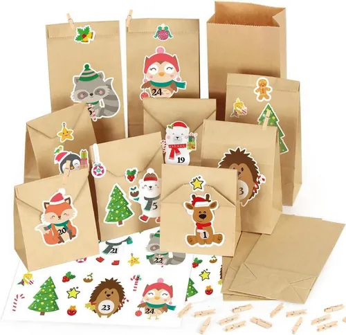 Produktbild Adventskalender zum Befüllen für Kinder