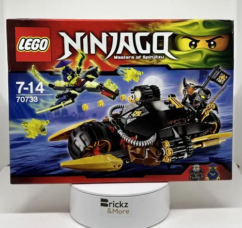 Produktbild LEGO NINJAGO: Cole's Donner-Bike (70733) mit Lagerspuren