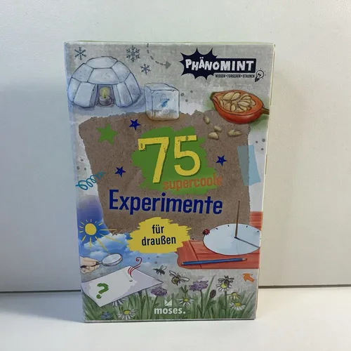 PhänoMINT 75 supercoole Experimente für draußen von Anita van Saan (S043)