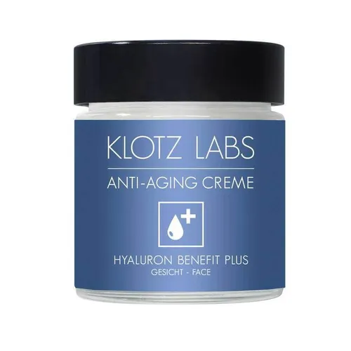 Hyaluron Benefit Plus Creme 60 ml - Intensive Feuchtigkeit für trockene Haut - Hyaluron Benefit Plus Creme für trockene Haut, bietet langanhaltende Feuchtigkeit und reduziert Falten dank Hyaluron und hochwertigen Lipiden. Ideal als Tages- und Nachtpflege.