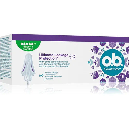 o.b. Extra Protect Super+ Comfort Tampons 16 St.