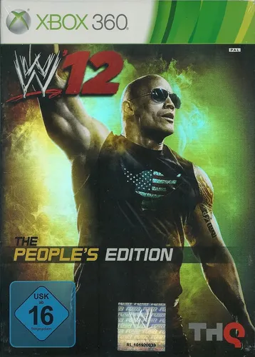 GW95aa WWE 12 Collector's Edition XBOX360 Neu & OVP