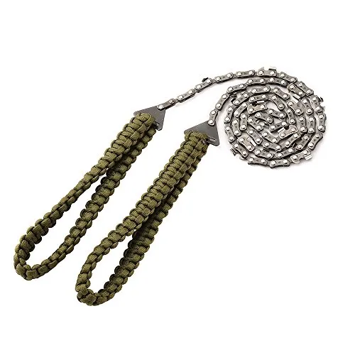 Handkettensäge mit Paracord Griff – 36 Inch Gartensäge für Outdoor Abenteuer