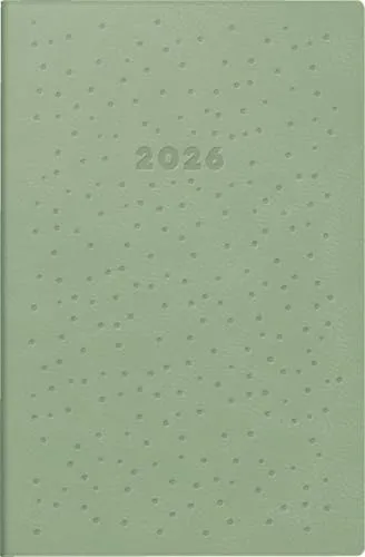 rido/idé Taschenkalender Mod. partner/Industrie I 2026 „Dots“ | A7, Kunstleder