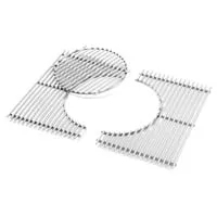 Weber 7586 Gourmet Barbeque System - Spirit 300 Series Edelstahl Grillroste - Grillroste aus hochwertigem Edelstahl, passend für Weber Spirit und ideal für vielseitiges Grillvergnügen.