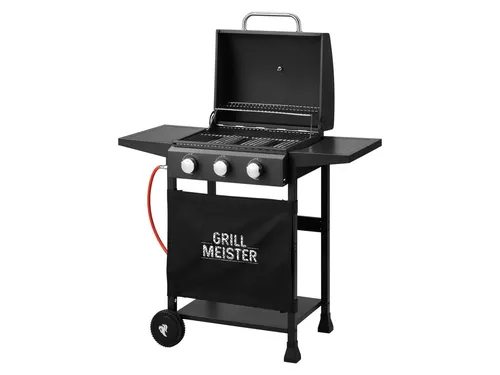 GRILLMEISTER Gasgrill 3-Brenner – Vielseitiger Grillspaß