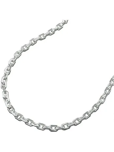 Gallay Silberkette 2mm Ankerkette 8x diamantiert Silber 925 60cm (1-tlg)