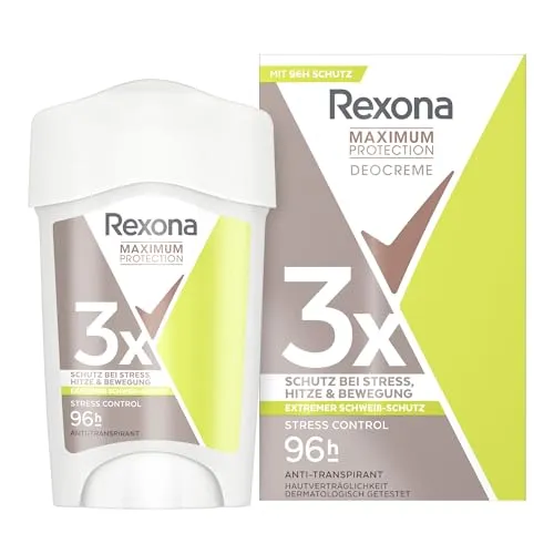 Rexona Maximum Protection Antiperspirant-Creme Sensitive Dry 45 ml