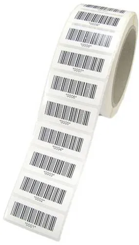 HT Instruments 2008559 Barcodeetiketten 1St. (lfd. Nr. 9001-10000) - Spannungsprüfer - Stark haftende PVC-Barcodeetiketten mit fortlaufender Nummerierung, ideal für die Identifikation großer Prüflingsbestände in Büros und Verwaltungen.