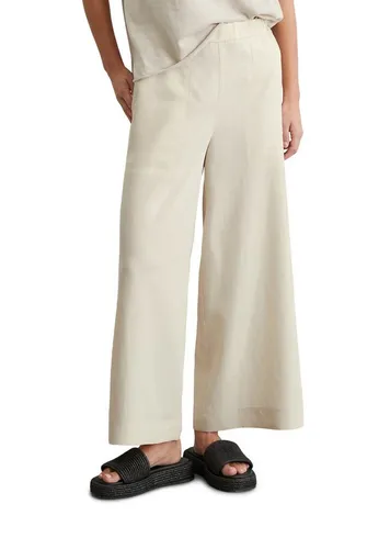 Damen Hose aus Lyocell-Leinen-Mix CULOTTE Wide Fit 34 - Hosen für Damen, ideal für warme Tage mit bequemen Komfort und modischem Design aus hochwertigem Lyocell-Leinen-Mix.
