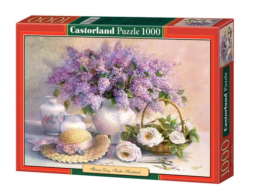 Puzzle 1000 elementów Flower Day, Trisha Hardwick CASTORLAND C-102 5904438102006