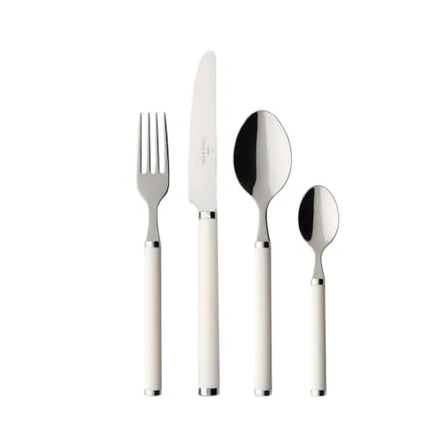 Villeroy und Boch Play White Pearl Tafelbesteck 24-teilig in weiß von Villeroy & Boch
