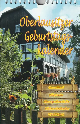 OBERLAUSITZER GEBURTSTAGSKALENDER - Andreas Gerth - NEU